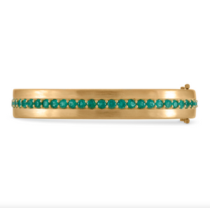Emerald Chaya Bangle