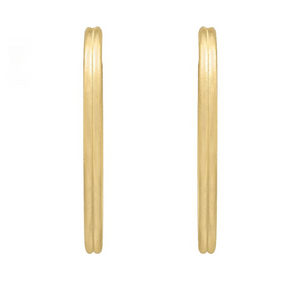 Oversized Double Oval Hoops