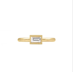 Diamond Baguette Stack Ring