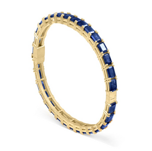 Sapphire Baguette Tennis Bracelet