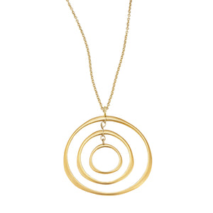 Triple Hoop Pendant