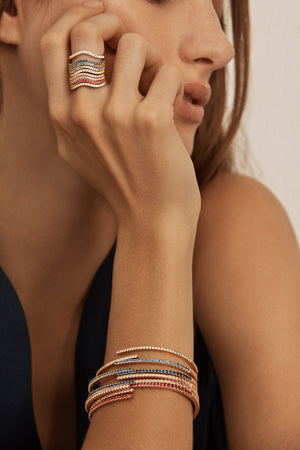 Rose Hinge Bangles