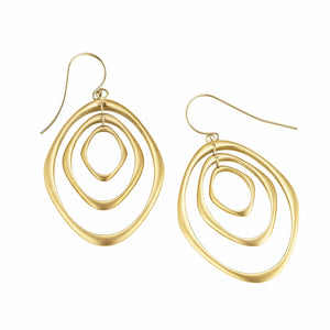 Triple Oval Hoops