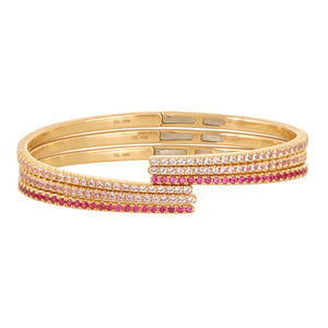 Rose Hinge Bangles