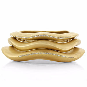 Canyon Bangle with Diamonds