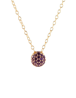 Amethyst Dot Pendant