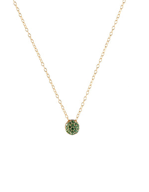 Emerald Dot Pendant