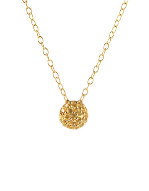 Honey Topaz Dot Pendant