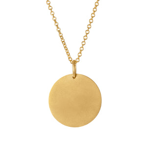 Customized Disc Pendant