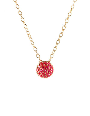 Ruby Dot Pendant