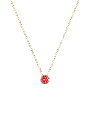 Ruby Dot Pendant