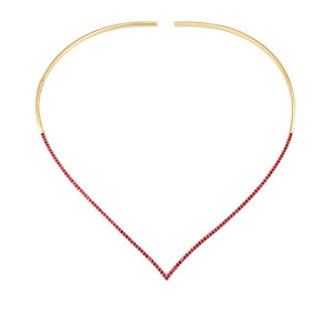 Ruby Hinge Choker