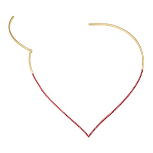 Ruby Hinge Choker