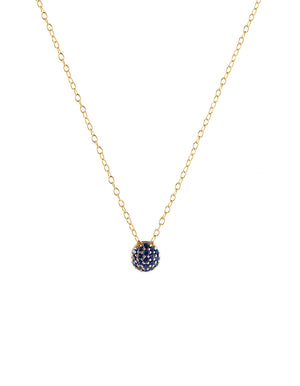 Sapphire Dot Pendant