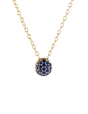 Sapphire Dot Pendant