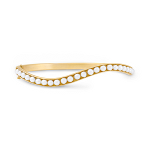 Pearl Wave Bangle