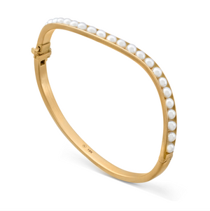 Pearl Wave Bangle