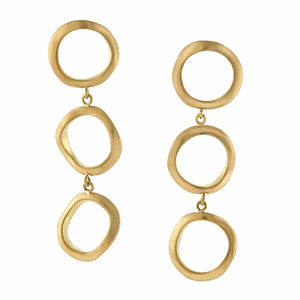 Canyon Triple Drop Earrings