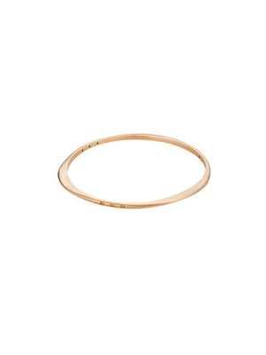 Thin Halo Bangle with Diamonds