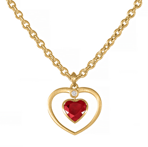 Coeur Ruby Pendant