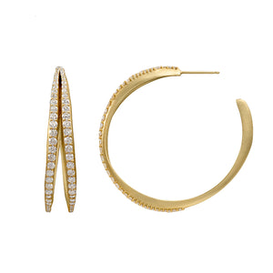 Oversized Anniversary Hoops